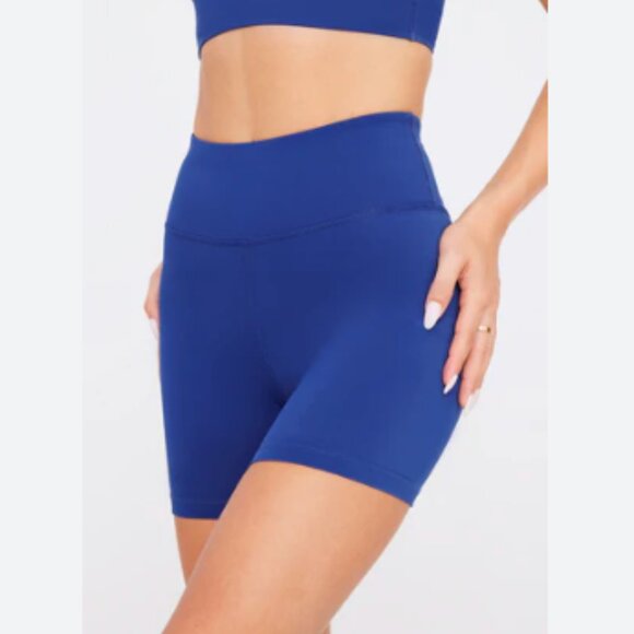 Tala Skinluxe Tank and Shorts Set Cobalt Blue Size S/M - Picture 2 of 5